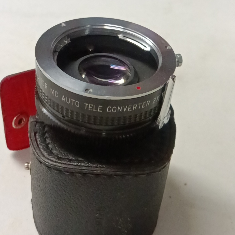 Vintage Soligor Auto Tele Converter 2x To Fit Minolta Camera